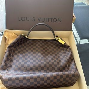 Louis Vuitton Portobello Damier Ebene Shoulder Bag